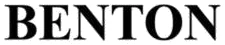 Benton logo